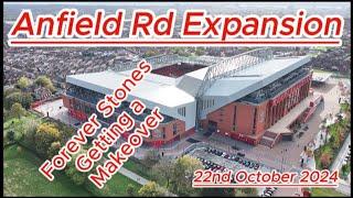 Anfield Rd Expansion - 22nd October 2024 - Liverpool FC - latest progress #lfc