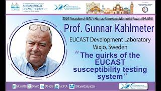 ICC 2024 | The quirks of the EUCAST susceptibility testing system presented by Gunnar Kahlmeter