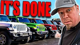 JEEP SHOCKS The Car Market With LATEST ANNOUNCEMENT!