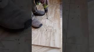 #instant wood hole #working #satisfying #shortvideo