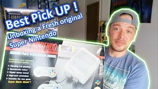 Best Pick UP!  Fresh Unboxing Super Nintendo