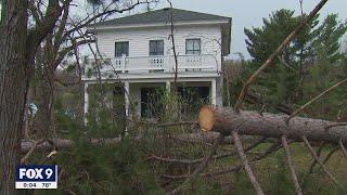 Storm damages historic home I KMSP FOX 9