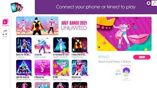 Just Dance 2021 Unlimited 300 SONGS! | Menu Songlist (FANMADE)