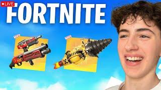 *LIVE* FORTNITE ROCKET DRILL + PUMP AND DUMP UPDATE NEXT WEEK! | DAY 113/365