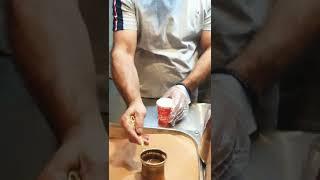 turkish coffee made with hot sand