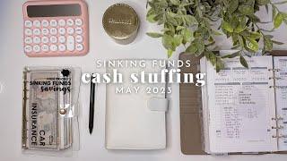  May Sinking Fund Cash Stuffing | Sinking Funds | Cash Budget System