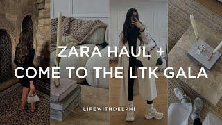 ZARA HAUL + TRY ON AND TRIP TO LONDON