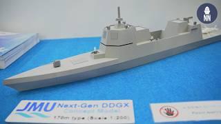 JMU's new OPV, Landing Craft and DDGX at DSEI Japan 2025