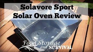 Solavore Sport Solar Oven Review and Baking a Cake