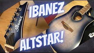 Ibanez Alt30 AltStar Acoustic Electric guitar (Indigo Blue Burst)