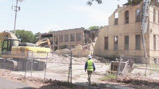 Rockford's Church School demolished after almost 130 years