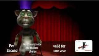 3d cat character animated TV Ad