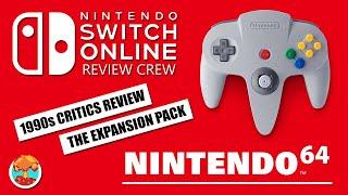 1990s Critics Review Nintendo Switch Online Expansion Pack Nintendo 64 Games! - Defunct Games