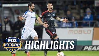 Lasogga goal puts Hamburg in front of Darmstadt | 2015–16 Bundesliga Highlights