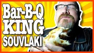 Bar-B-Q King Pork Souvlaki, Onion Rings and a Chocolate Shake Review