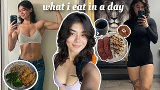 what I eat in a day to get LEAN and STRONG