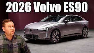 The 2026 Volvo ES90 is an Impressive Fastback Sedan!