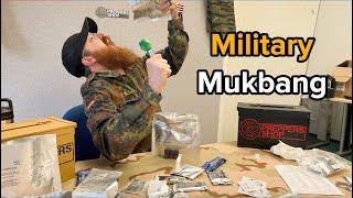 MRE Mukbang | Unboxing & Taste Testing The German Military Ration Packs | Long Version