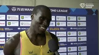 Marco Arop Inches Closer To 800m World Record, Runs 1:41.86 At Silesia Diamond League For Win