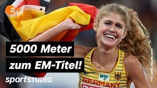 Klosterhalfens überragender Lauf zu Gold | European Championships München 2022 | sportstudio