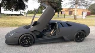 Restyle It - restyleit.ca- Lamborghini Murcielago - Matte Black Wrap