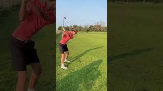 Golf a scramble hole with me and my friends