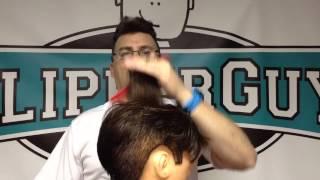 Pompadour the top how to guy men haircut clipperguy Ivan zo