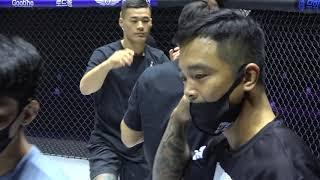 (현장직캠)로드몰 ROAD FC 058 레드코너 케이지 체크!!