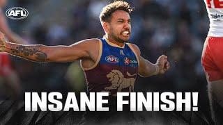 Last Two Minutes: Brisbane v Sydney | Round 19, 2024 | AFL