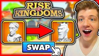 Legendary Commander SWAP is CONFIRMED Coming SOON to Rise of Kingdoms