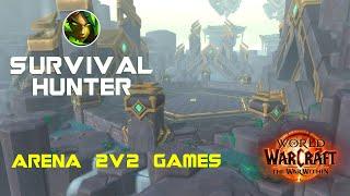 Survival Hunter | 2v2 games [Priest/Lock | Mage/Rogue | Disc/Mage]