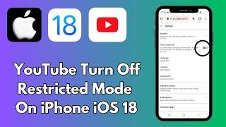 How to Turn Off Restricted Mode On YouTube