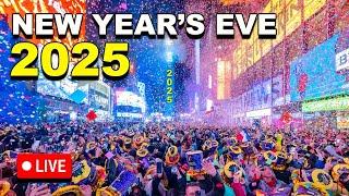  LIVE New York City Times Square New Years Eve 2025 | New Year Countdown 2025