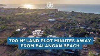 700m² Land in Close Proximity to the Beach in Balangan