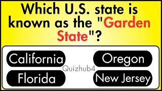 How Well Do You Know America? | 51 Questions Challenge | The U.S. Trivia Quiz for History Buff