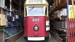 PRESERVED WELLINGTON TRAM 257 - A Guided Tour at MOTAT (Museum of Transport and Technology) Auckland