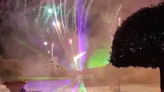 fuegos artificiales del Salvador del Mundo calzada de Calatrava 2022