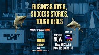 Shark Tank India Season 4 on Sony LIV | New Episodes Mon-Fri @ 8 PM