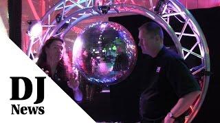 #XstaticPro Lighting Mirror Ball Options from #LDI2014: By John Young of the Disc Jockey News