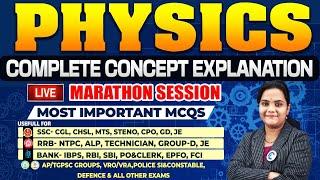 PHYSICS COMPLETE CONCEPT MOST IMP QUESTIONS FOR ALL APPSC/TGPSC GROUPS, SI, SSC, RAILWAY RRB, RPF