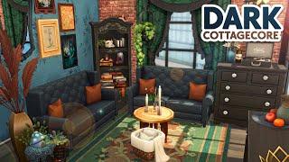 Dark Cottagecore Apartment // The Sims 4 Speed Build: Apartment Renovation