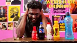 Wired Juice Drinking Experiment |Pradeep vasanth| Maanik vasanth| PK Speaks