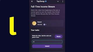 Full-Time Income Stream | Tapswap Code | How Virtual Escape Rooms Became My Full-Time Income Stream