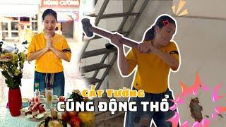 CÁT TƯỜNG vừa đi QUAY PHIM vừa chuẩn bị QUÁN CAFE!!!