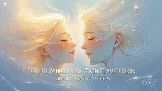 How To Manifest Your Twin Flame Union: Practical Steps