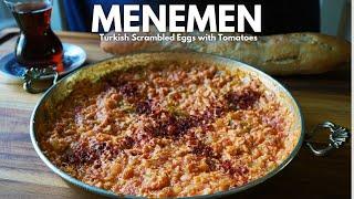 AUTHENTIC Turkish MENEMEN: The Ultimate Eggs & Tomatoes Breakfast!