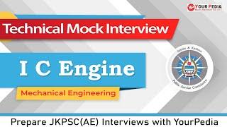 I C Engine Actual Interview Question asked in JKPSC(AE) interviews | Prepare Interview with YP