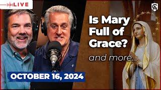 Questions from Non-Catholics w/ Tim Staples | Catholic Answers Live | October 16, 2024