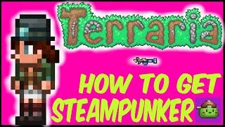 How To Get The Steampunker NPC (EASY) In Terraria | Terraria 1.4.4.9