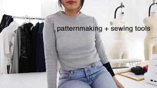 patternmaking, sewing, and draping tools for FASHION DESIGN